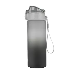Fľaša OXY CLiCK 600 ml OXY Ombre Black-grey